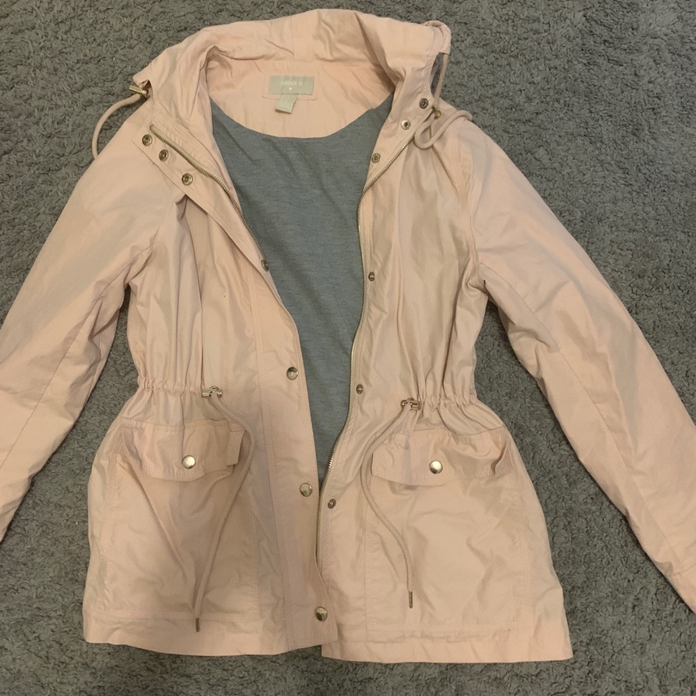 Pink lightweight jacket
